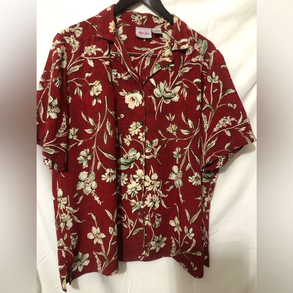 Women’s floral blouse
